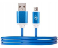 HQCable KABEL USB-MICRO USB 1M niebieski - 1457257 - zdjęcie 1